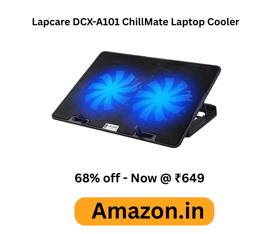 Lapcare DCX-A101 ChillMate Laptop Cooler