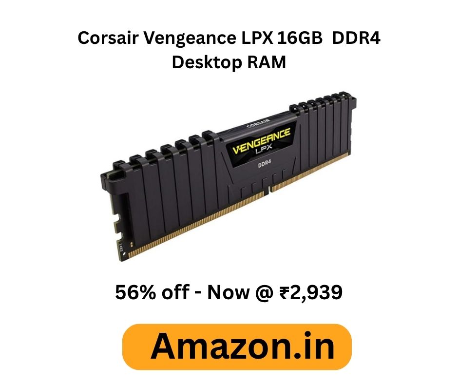 Corsair Vengeance LPX 16GB DDR4 Desktop RAM